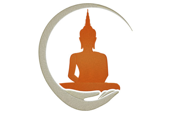 Buddha Symbol Embroidery