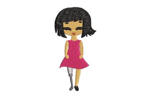 Child Amputee Machine Embroidery Design Review