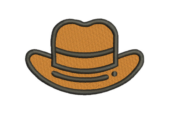 Cowboy Hat: A Design Review for Boutique Sweatshirt Embroidery