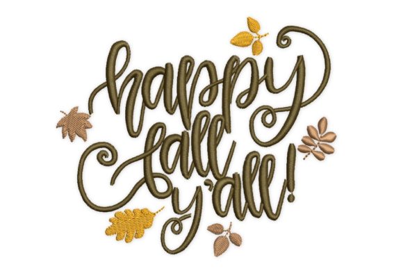 Happy Fall: A Designer’s Review of This Seasonal Embroidery Design