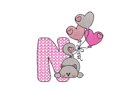 Letter N Cat Sketch Review