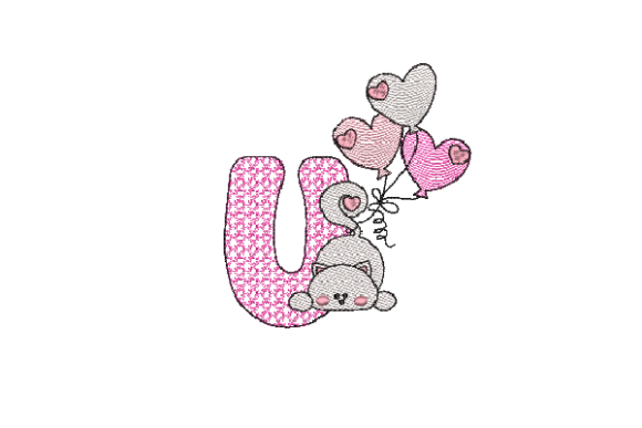 Letter U Cat Sketch Review