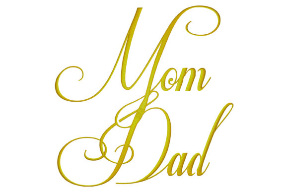 Mom and Dad Embroidery Review