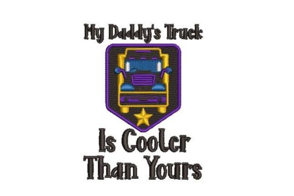My Daddy's Truck is Cooler Than Yours: A Seasonal Embroidery Review