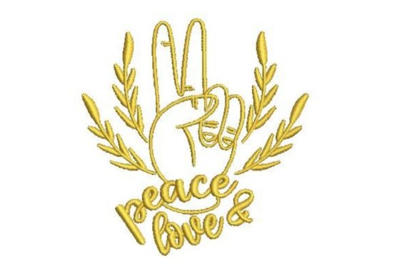 Peace Sign Hand: A Designer's Review for Seasonal Embroidery