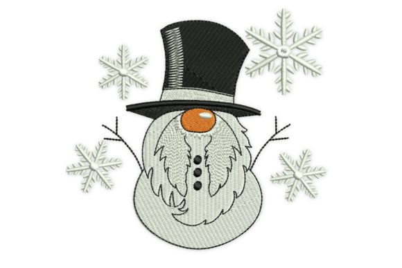 Winter Snowman Gnome Design Review for Small Business Merch