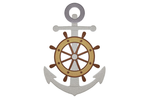 Yachting Symbol Embroidery